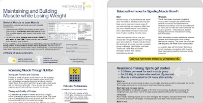 Maintaining Muscle Mass While Losing Weight Preview
